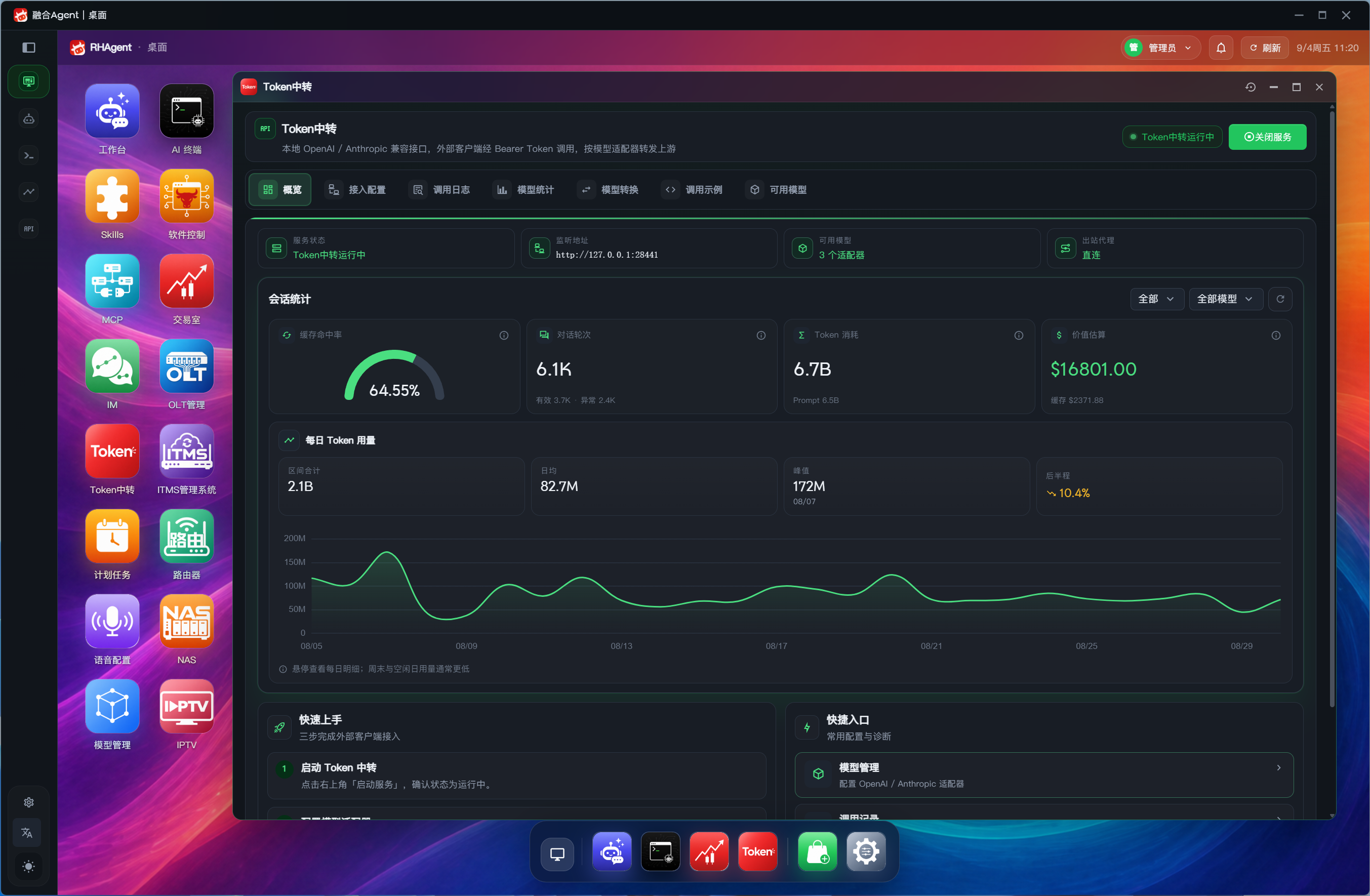 Token 中转 — Token 中转总览