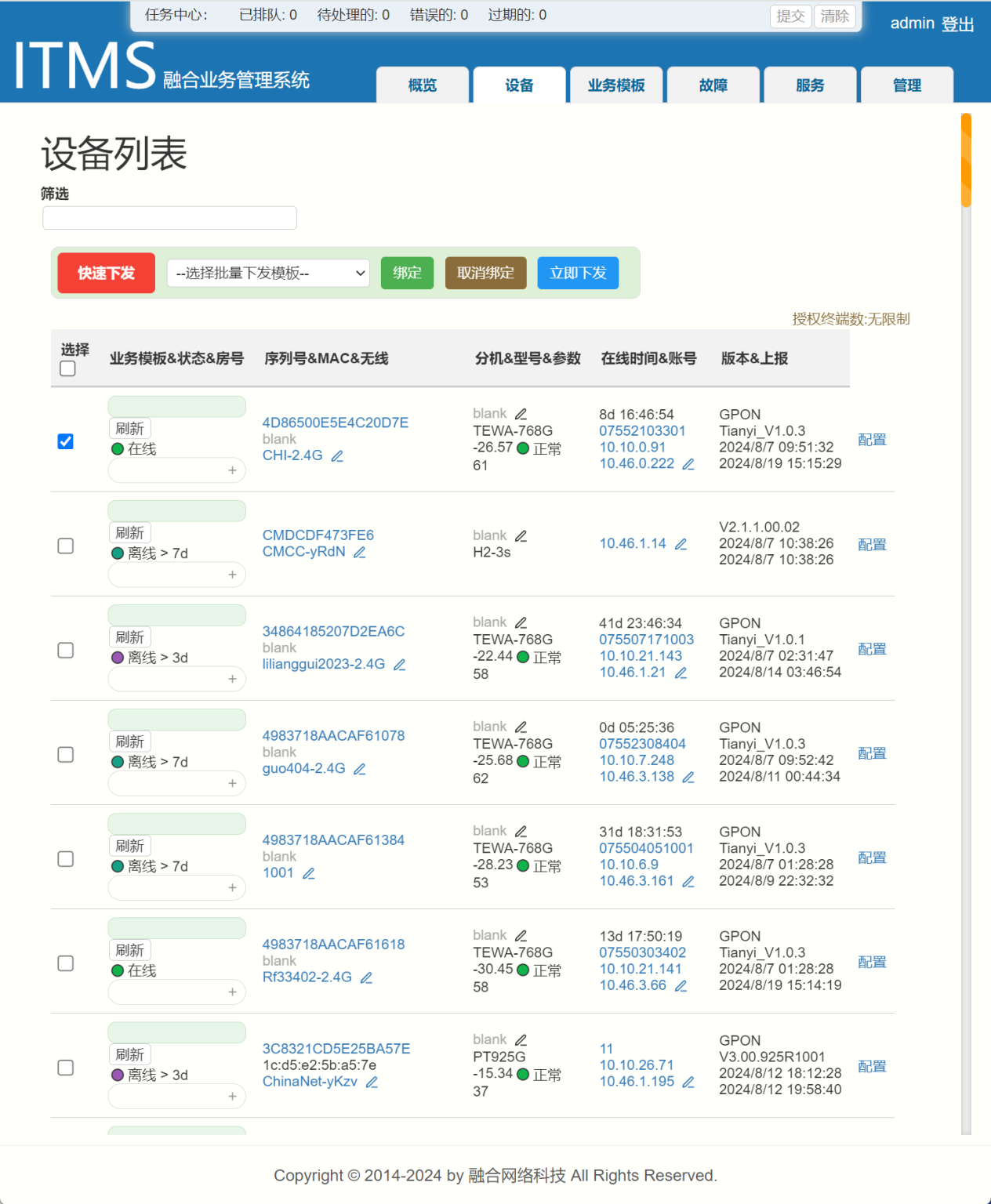 Itms Module ITMS功能介绍 – ITMS系统|ALLinPOL|融合网络|全光网ITMS综合业务管理系统|TR069 免费ACS服务器|OLT光猫精灵 ...